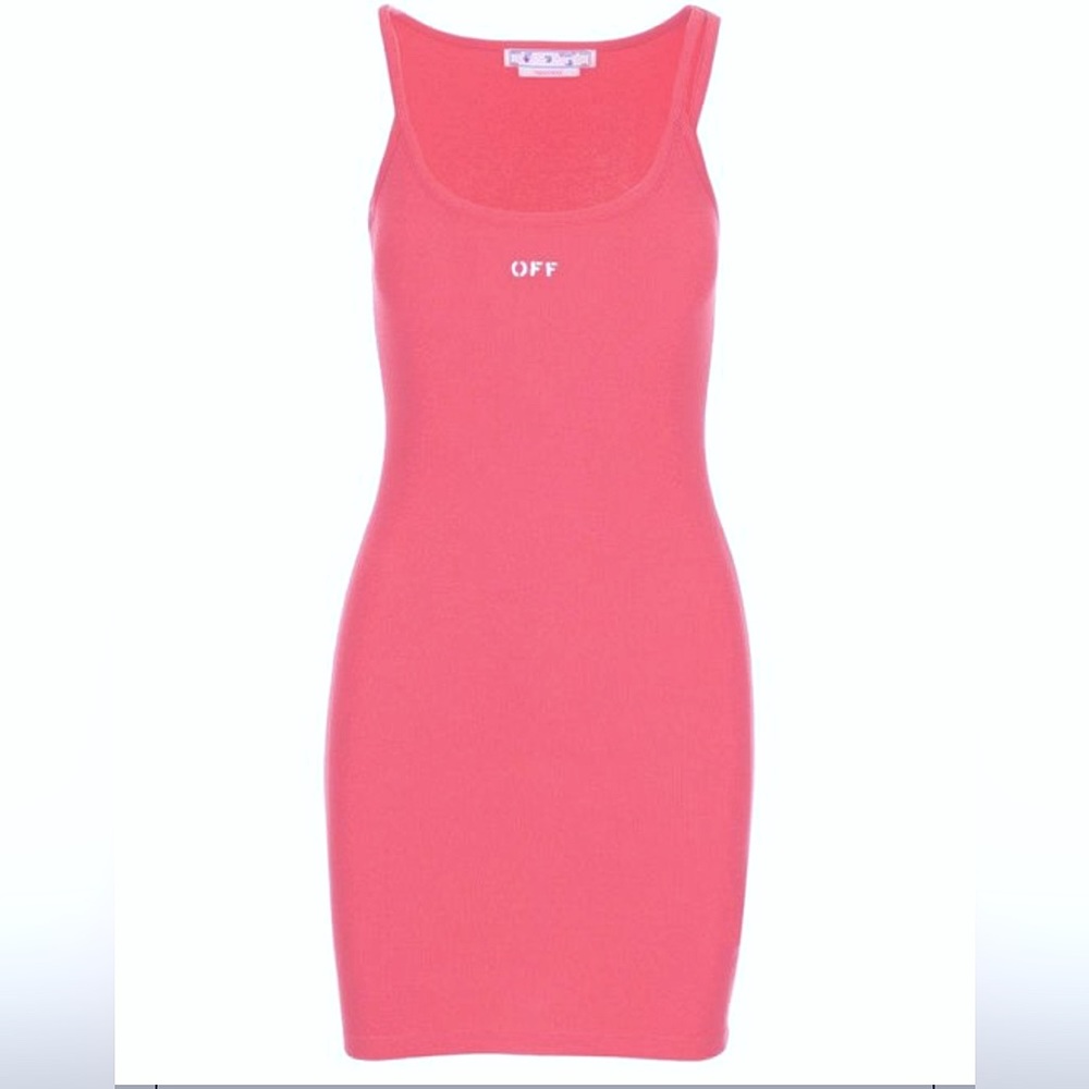 NWT Off White Dress, size 38. The dress doesn’t fit me well